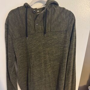 Express hoodie large green